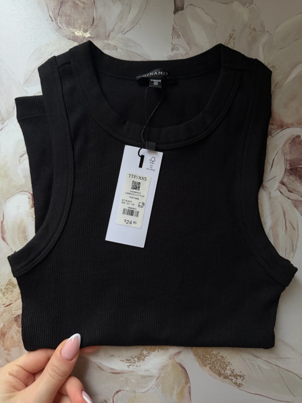 Dynamite Tedi Ribbed Tank Top - Picture 2 of 5